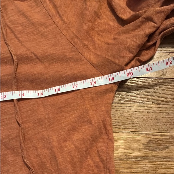 Z Supply Brown Tie Front Long Sleeve Shirt - Picture 7 of 11